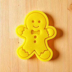 Cortador + Carimbo de Biscoitos e Pasta Americana | Natal | Ginger