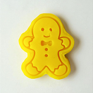 Modelador e Ejetor Para Modelar Doces, Massas e Brigadeiros | Natal | Ginger | Gingerbread