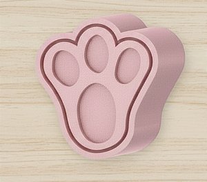 Modelador e Ejetor Para Modelar Doces, Massas e Brigadeiros Páscoa | Pata de Coelho MODELO 1