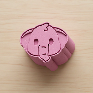 Modelador e Ejetor para Brigadeiro, Doce, Massa e Biscoito | Elefante Cabeça