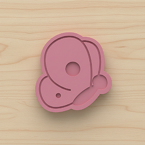 Modelador e Ejetor Para Modelar Doces, Massas e Brigadeiros | Borboleta | Modelo 3