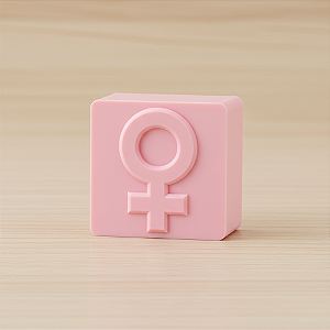 Modelador e Ejetor Para Modelar Doces, Massas e Brigadeiros | Símbolo Dia da Mulher