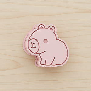 Modelador e Ejetor Para Modelar Doces, Massas e Brigadeiros | Capivara Corpo Inteiro