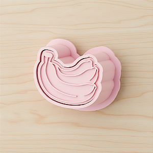 Modelador e Ejetor para Brigadeiro, Doce, Massa Cachorro | Frutas | Banana