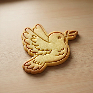 Cortador e Marcador para Biscoito, Pasta Americana, Bolacha, Massa | Batizado | Pomba