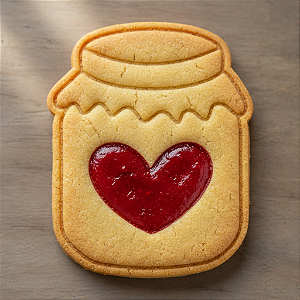 Cortador e Marcador para Biscoito, Pasta Americana, Bolacha, Massa | Potinho de Geleia