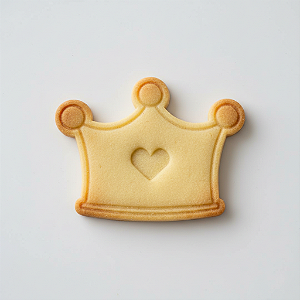 Cortador e Marcador para Biscoito, Pasta Americana, Bolacha, Massa | Coroa