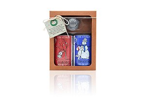 Kit Outono 40g+Inverno 40g c/ infusor inox