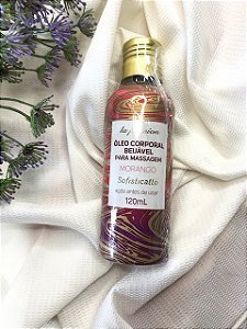 ÓLEO CORPORAL BEIJÁVEL SABOR MORANGO