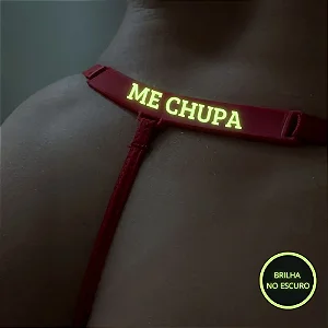 CALCINHA BRILHA NO ESCURO ME CHUPA