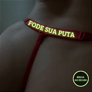 CALCINHA BRILHA NO ESCURO FODE SUA PUTA