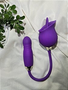 TOUGUE 2 - ROSA ESTIMULADOR DE CLITÓRIS E PONTO G