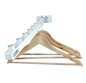 Cabideiro Roupas Aluminio Articulado 42 Cm Arara Expositor