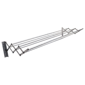 Varal de Roupas Sanfonado Retrátil 80 cm em Alumínio - Bitenfer Varais