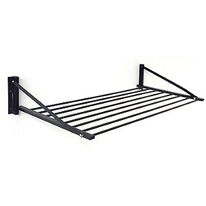 Varal De Parede Retratil Articulado 7 Varetas Aluminio - Home Plus