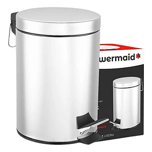 Lixeira Cesto Inox 3L - Powermaid