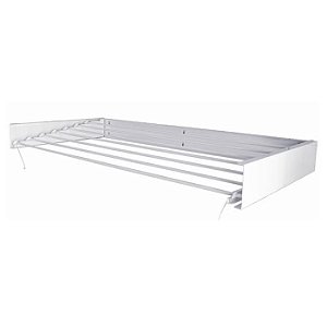 Varal Mágico 80 Cm Apartamento Kitnets Aluminio