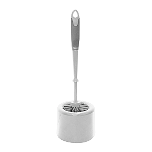 Escova Sanitária com suporte tam Unico Branco/Cinza - Powermaid
