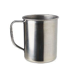 Caneca 500 ml em Inox - Mínimo 30 unidades