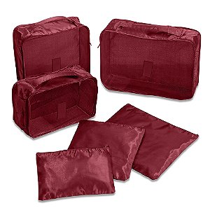 Kit Necessaires 6 Peças - Mínimo 30 unidades