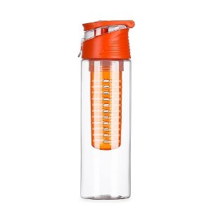 Squeeze Plástico 700ml com Infusor - Mínimo 30 unidades