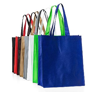 Sacola TNT com Bolso - Mínimo 30 unidades