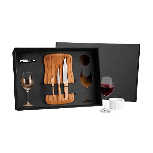 Kit Petisco, Cozinha E Vinho - 8 Pçs