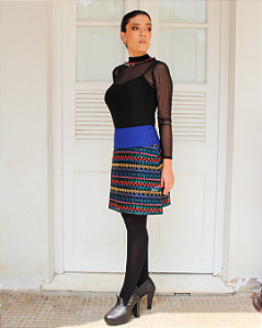 Saia Curta Bordado Profusão