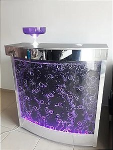 Balcão Bolha Curvo de 1,00M