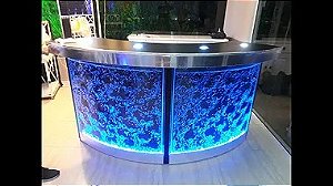 Balcão Bolha Curvo de 2,30M