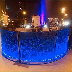 Balcão Bolha Curvo, Meia Ilha de 4,60m de Curvatura