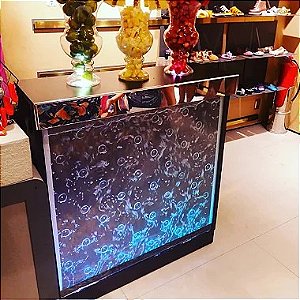 Balcão Bolha reto de 1,00M