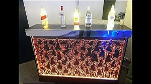 Balcão Bolha reto de 1,50M