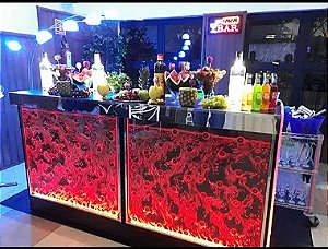 Balcão Bolha Reto de 2,00M