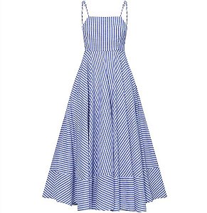 VESTIDO GODE LISTRADO