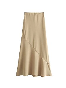 TRAF GAL-colete de blazer longo feminino, gola V, blusa fina sem mangas, saia MIDI
