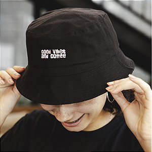 Bucket Hat RDV - Good Vibes And Coffee