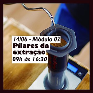 Curso " Brewer - Pilares da extração" - 14 de Junho - 9h às 16:30.