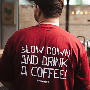 Camisa Slow Down - Bordô