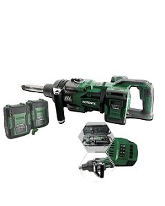 CHAVE DE IMPACTO 1" A BATERIA TIPO CANHAO 4000NM 20V/6AH
