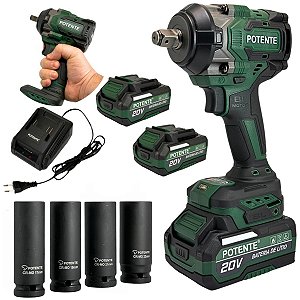 CHAVE DE IMPACTO ½ 880 N.M COM 4 SOQUETES– CORD120002/K