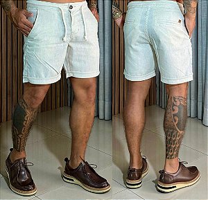 Bermuda Linho Off White
