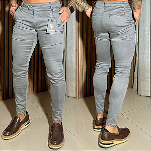 Calça Alfaiataria Cos Italiano Cinza Claro