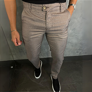 Calça Alfaiataria Italiana  Príncipe de Gales ll