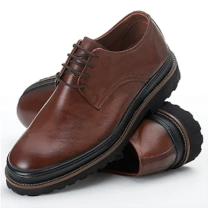 Sapato Derby Katar Confort Mouro