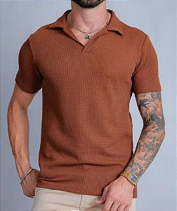 Polo Gola V Mumbai Terracota Escuro