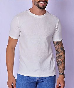 Camiseta Tricot Branca
