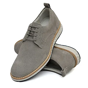Sapato Derby Chelsea Cinza