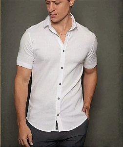 Camisa Dubai Gola Tradicional Branca