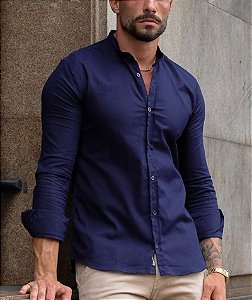 Camisa Eros Flame Azul Marinho